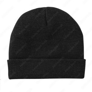 Essential Onyx Knit Beanie – Timeless Black