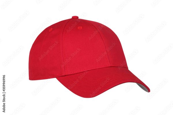 Vibrant Scarlet Classic Baseball Cap – Bold & Dynamic
